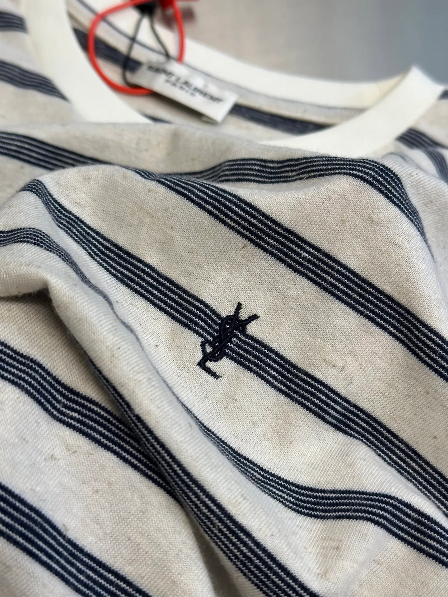 Saint Laurent ， Cream White， 。 YSL ， 。 ， ， YSL size：s m l xl